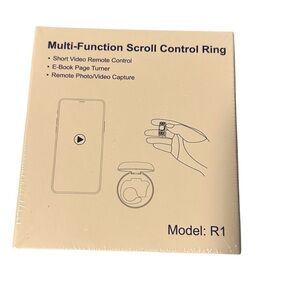 Multi-Function Scroll Control Ring - White